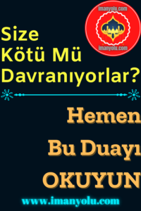 Kötü Davrananlara