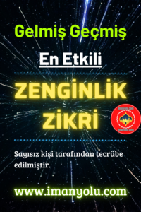 Zenginlik Zikri