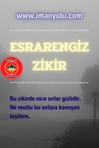 Esrarengiz Zikir