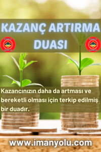 Kazanç Artırma Duası