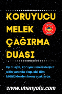 Melek Çağırma Duası