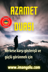 Azamet Duası