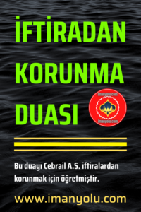 İftiradan Korunma Duası