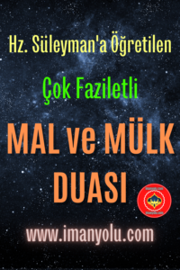 Mal ve Mülk Duası