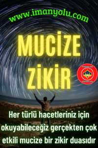 Mucize Zikir Duası