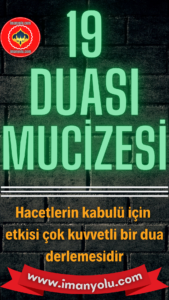 19 Duası